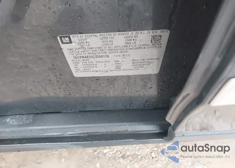 2012 Cadillac Srx Luxury Collection from USA, damaged, VIN 3GYFNAE35CS596170